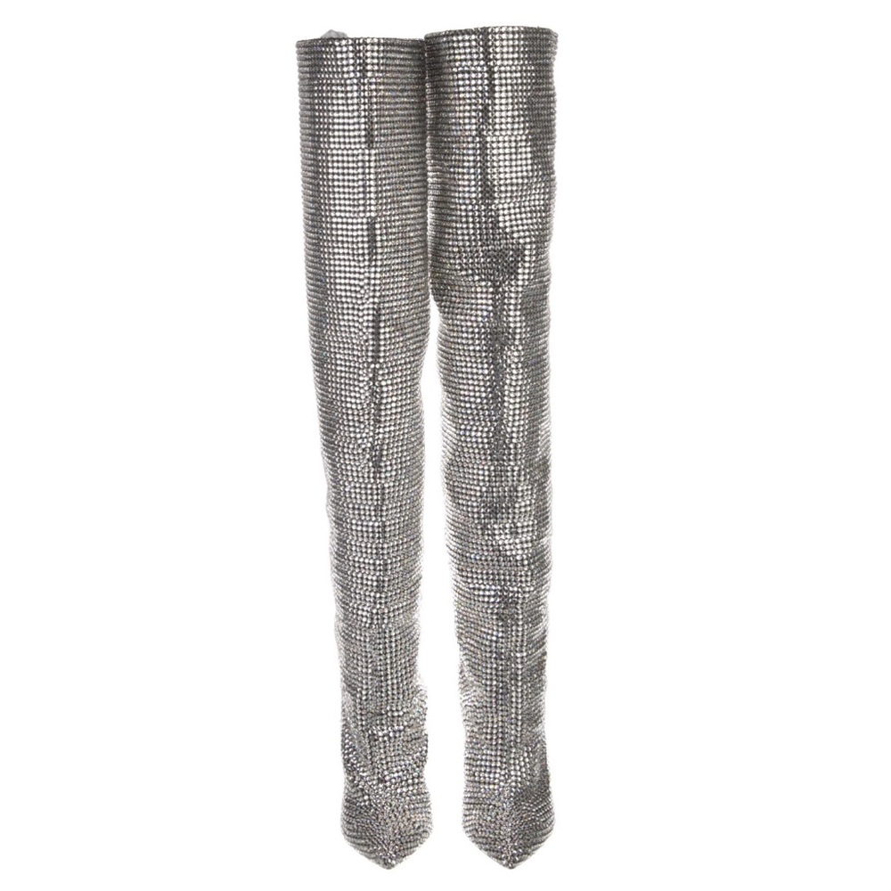 SAINT LAURENT CRYSTAL BOOT - Picture 10 of 11
